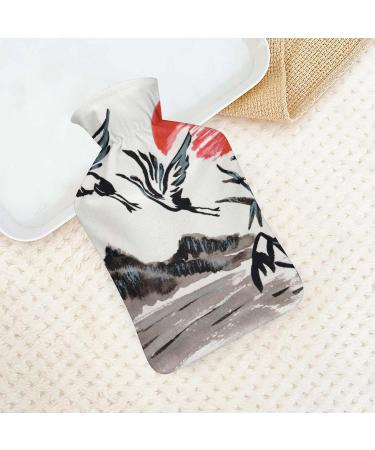 Plush Bird Hot Water Bottle with Cover | Hand Warmer for Adults & Kids - 26.5x15.3cm | International Shipping - Buy Online on GoSupps.com
