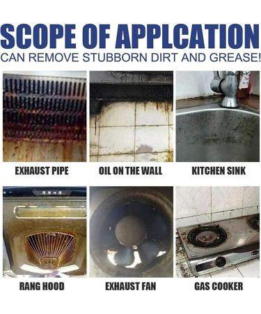 2023 New Mof Chef Cleaner Powder Oil Pollution Cleaning Powder Foaming Heavy Oil Stain Cleaner All Purpose Stain Remover Cleaner - Buy Online on GoSupps.com