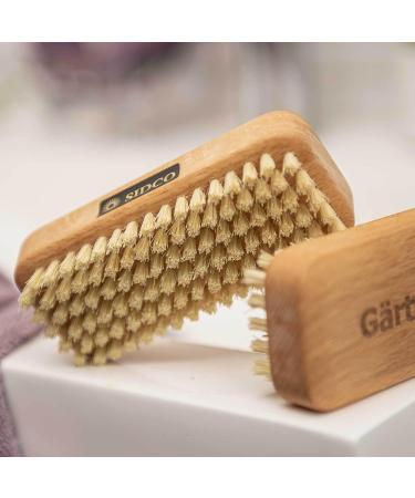 SIDCO Gardener's Brush - Hand Washing & Nail Brush for Craftsmen | Durable Wood 1 Piece - Buy Online on GoSupps.com