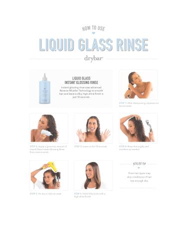 Buy Drybar Liquid Glass Instant Glossing Rinse - International Shipping Available | Shine & Smooth Hair - Buy Online on GoSupps.com
