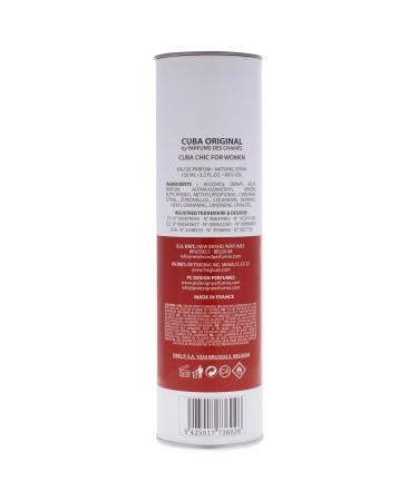 Cuba Women's Eau de Parfum Spray Chic 3.3 Ounce - Buy Online on GoSupps.com