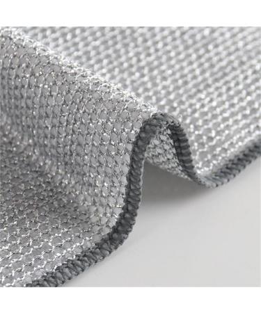 20PCs Shiny Wire Anti-Scratch Cleaning Cloths - Dishwasher Washable Double-Layer Towel for Protecting Kitchen Surfaces - Buy Online on GoSupps.com