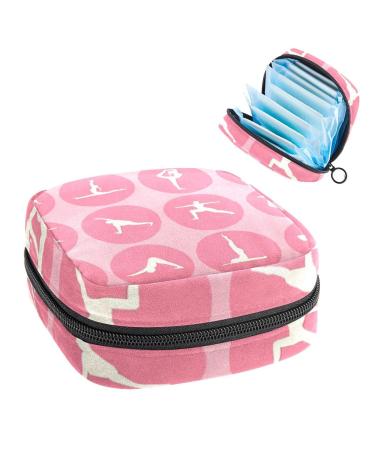 Women's bonds storage pockets Stillpad holder yoga pose (3) Portable period kit pocket feminine product bag for women girls color3