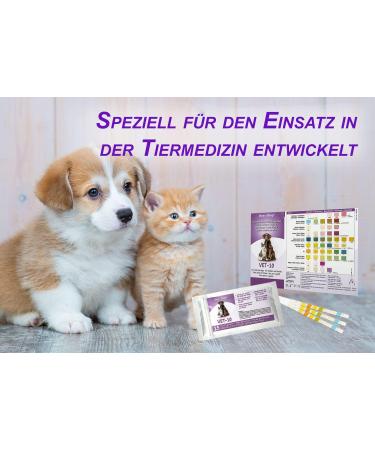 One+Step Urine Test Strips for Cats & Dogs - 15 Pack | Quick 10 Health Value Analysis | Fast & Accurate Veterinary Test - Buy Online on GoSupps.com