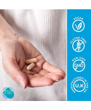 Health & Her Perimenopause Supplements for Women - Support During Perimenopause (The Early Stage of Menopause) - 3 Month Supply of 180 Perimenopause Vitamin Capsules - Vegan - Gluten Free Perimenopause 3 Pack - Buy Online on GoSupps.com