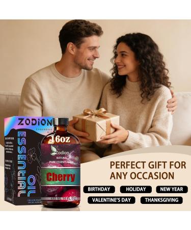 Cherry Essential Oil and Apple Fresh Essential Oil 16 Fl Oz - Cherry & Apple Fresh Oil for Diffuser Aromatherapy Home Fragrance Skin & Hair Care DIY Candle & Soap Making Yoga - Buy Online on GoSupps.com