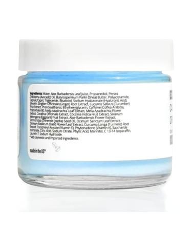 Caffeine Eye Cream | Hyaluronic Acid & Vitamins E & K | Vegan Solution for Dark Circles Puffiness Wrinkles | International Shipping - Buy Online on GoSupps.com