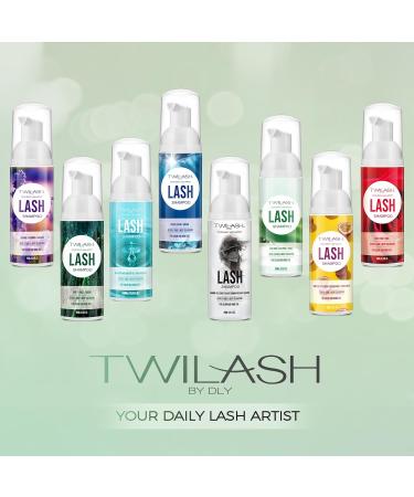 Unscented Shampoo for Lash Extensions - 2 Fl Oz with 2 Cleansing Brushes | Professional Grade Cleanser for Salon & Home Use - Buy Online on GoSupps.com