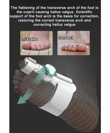 Buy Raamka Ballenl tter - Adjustable Toe Separators & Correctors for Pain Relief | Ideal for Large Toes - Day & Night Support - Buy Online on GoSupps.com