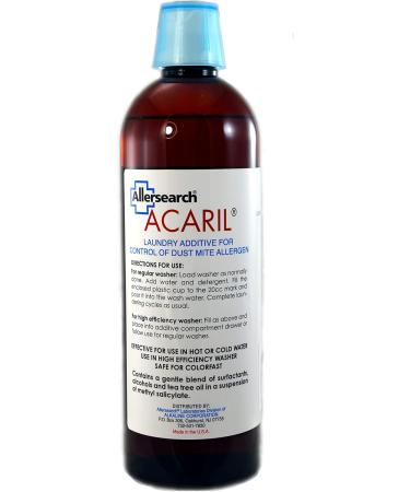 Allersearch ACARIL Laundry Additive 34 Oz (1 Liter) | Eliminate Allergens & Odors | International Shipping Available - Buy Online on GoSupps.com