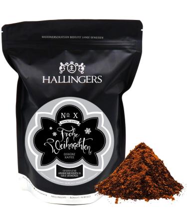 Hallinger's Christmas coffee filter grinding-spiced gourmet coffee gently long-term roasted (BAG)-Mother's Day gift & gift ideas for Father's Day |New home New Year's Eve recovery 500g coffee No.XMAS