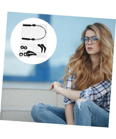 Gleavi 17-Piece Glasses Holder Set | Silicone Ear Pads Leg Covers & Rope | Slide-Resistant Sports Accessories - Buy Online on GoSupps.com