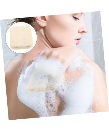 Loofah Back Brush Head - Exfoliating Bath Scrubber & Towel for Body Cleaning - Travel-Friendly Loofah for Effective Bathing - Buy Online on GoSupps.com