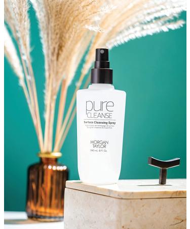 Morgan Taylor Pure Cleanse Nail Cleansing Spray - 8 oz | Fast Dry Nail Polish Remover - Buy Online on GoSupps.com