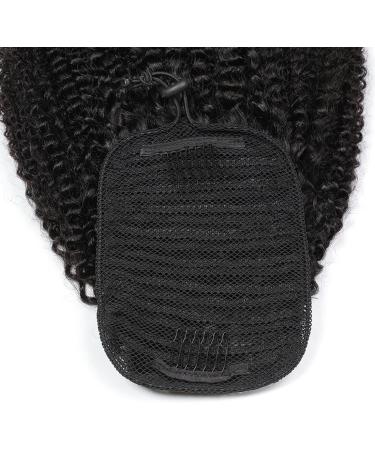 Doren Afro Kinky Curly Ponytail Human Hair 4B 4C Drawsting Wrap Around Ponytail Extensions For Women Clip In Brailian Hair 18inch 18inch Kinky Curly 4B 4C - Buy Online on GoSupps.com