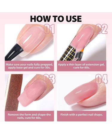  sularpek 2 x 15ml HEMA & TPO Free Builder Gel for Split Nail Repair Strengthening and Art Design - Buy Online on GoSupps.com