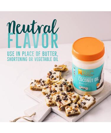 Organic Refined Coconut Oil 28oz by BetterBody Foods - Pure, Healthy Cooking Oil - Buy Online on GoSupps.com