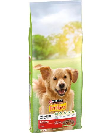 FRISKIES Active Beef Dog Food 12KG - Buy Online on GoSupps.com