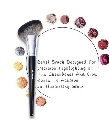 ShySwan Angled Contour Makeup Brush - Professional Sculpting Tool - Buy Online on GoSupps.com