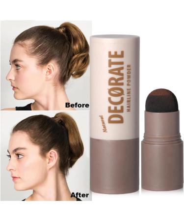 Hairline Powder Hair Root Touch Up Hair Shadow Powder Quickly Cover Hairline Waterproof&Sweatproof Hairline Cover For Thinning Hair Thin Grey Hair Root Concealer Modify Forehead Eyebrow(02Dark Brown) - Buy Online on GoSupps.com