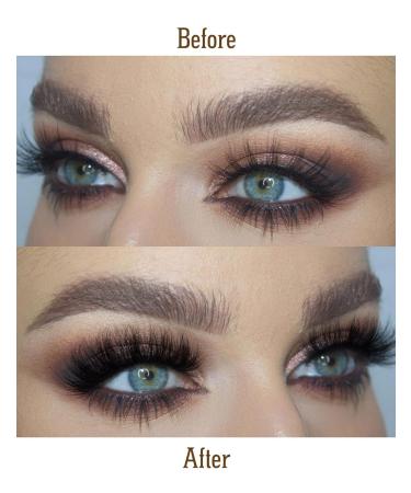 Goddenus 8D 20mm C Curl Mink Lashes - 10 Pairs of Wispy, Fluffy and Natural Looking Reusable Fake Eyelashes - Buy Online on GoSupps.com