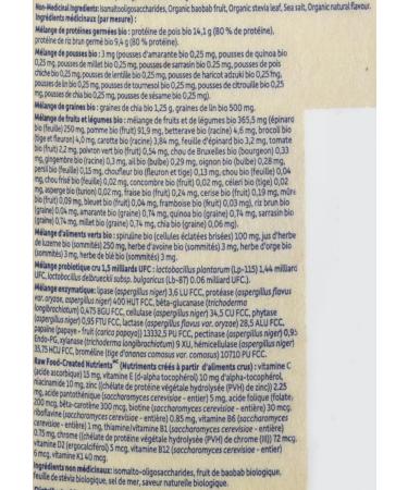 Garden of Life Raw All-in-One Nutritional Shake Vanilla & Raw Organic Protein Vanilla 624g Shake + Protein Vanilla Vanilla 969 g (Pack of 1) - Buy Online on GoSupps.com