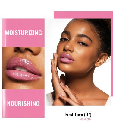 Oulac Mauve Pink Lipstick - Moisturizing Tinted Lip Balm | Sheer Shine Vegan Formula for Hydrated Lips | Lightweight & Juicy Finish - 2.2g/0.07oz - Buy Online on GoSupps.com