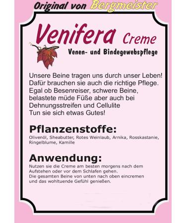 Shop Venen Cream Venifera 250 ml | Best Pain Relief & Skin Care | Fast International Shipping - Buy Online on GoSupps.com