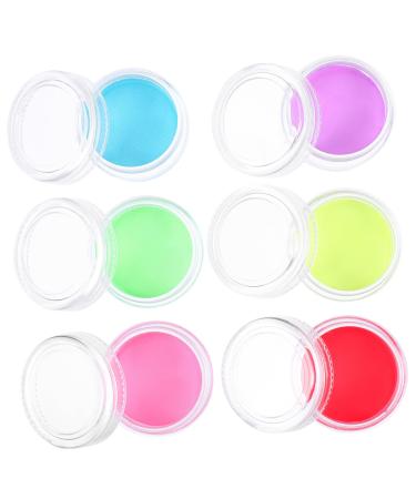 Beavorty 6pcs Fluorescent Eyeliner Colored Eyeliner Pencils Face Painting Supplies Long-lasting Eyeliner Gel