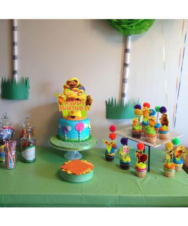 37 Pcs Lorax Cake Topper and Cupcake Toppers Set Lorax Birthday Party Supplies for Lorax Birthday Decorations - Buy Online on GoSupps.com
