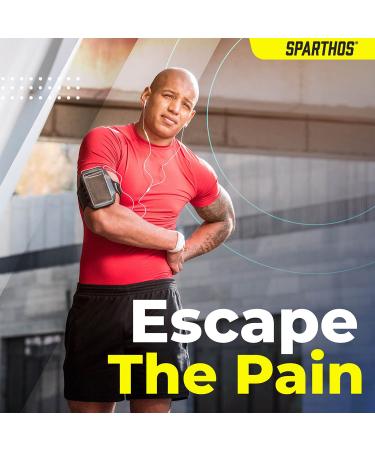 Sparthos Hip Brace - Sciatic Nerve & SI Joint Support Belt for Men & Women - Orthopedic Thigh Groin Compression Wrap for Hamstring Pain Relief - Flexor Strain Arthritis Siatic (Right Leg) - Buy Online on GoSupps.com