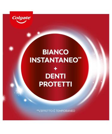 Colgate Max White Optic Instant Whitening Toothpaste - Clinically Proven Removes 100% Superficial Spots 4 x 75 ml - International Shipping Available - Buy Online on GoSupps.com