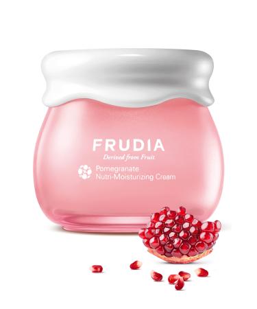 FRUDIA Pomegranate Nutri-Moisturizing Face Cream | Facial Moisturizer for Skin Firmness & Vitality | Korean Skin Care Face Moisturizer Cream w/Adenosine  Pomegranate & Fruit Seed Oil (55g/1.94oz)
