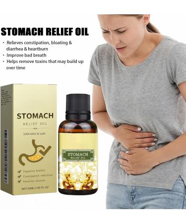 VKaoess Soothing belly massage oil Relaxing stomach blend oil for soothing belly massage toning body and skin Soothing blend for stomach comfort relaxing body 50 ml 5 bottles - Buy Online on GoSupps.com