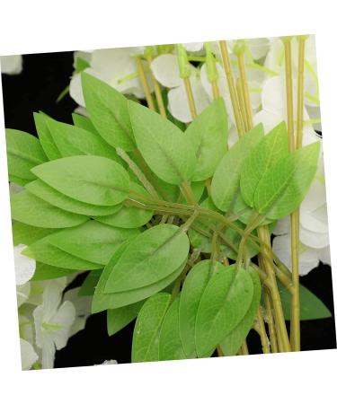 Zerodeko 60 Pcs Simulated Violet Faux Hanging Flower House Plants Artificial Outdoor Flowers Artificial Wisteria Rattan Decor Hanging Wall Flower Pendant Plastic Indoor Accessories White - Buy Online on GoSupps.com