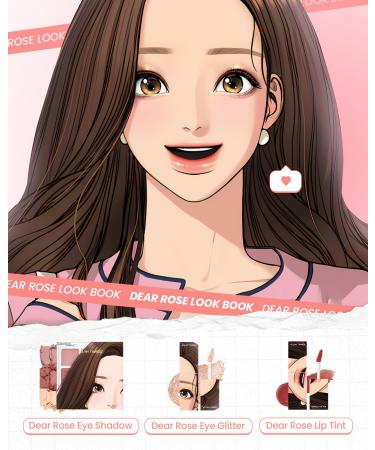 AMTS True Beauty Dear Rose Eyeshadow Palette - Highly Pigmented Matte & Shimmer - Long Lasting K-Beauty Makeup | International Shipping Available - Buy Online on GoSupps.com