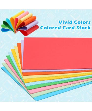 400 Sheets Heavy Duty Construction Paper for Kids - Colored Art Cardstock for DIY Crafts - A4 Size 8.3 x 11.9 Inches - Ideal for Classroom, School, and Drawing Activities - Buy Online on GoSupps.com