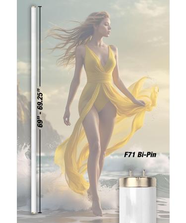 Wolff System Maximum F71T12 100W Bipin Tanning Bulbs - Intense Bronze | Buy Internationally - Buy Online on GoSupps.com