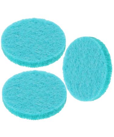 100pcs Cotton Sheet Compact Aroma Pad Essential Oil Diffuser Pads Pendant Locket Pads Necklace Cotton Pads Replaceable Aromatherapy Pad Aromatherapy Necklace Aroma Accessory