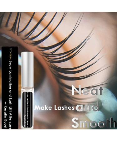 Clear-Brow Lamination Aftercare | Eyebrow Perm Conditioner & Lash Lift Nutrition with 7ml Keratin Oil | Fix & Neat Upwards Over Perming Lashes & Brows | 100-Day Supply - Buy Online on GoSupps.com