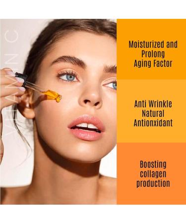 20% Vitamin C Serum - Organic Anti-Aging Facial Serum with Hyaluronic Acid Retinol & Vitamin E - Boost Collagen & Hydrate Skin 1 Fl Oz - Buy Online on GoSupps.com
