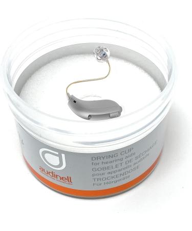 Audinell Hearing Aid Dryer Cup with Desiccant | Dehumidifier Kit for Airpods, Earbuds, and Earphones | Remove Sweat & Moisture | Storage Case Accessory - Buy Online on GoSupps.com