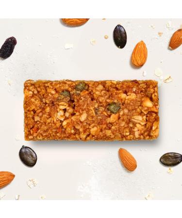 Buy Hatroll Organic Flapjack Sweet & Salty Almond - 18 x 60g Cereal Bars | Organic No Added Sugar Oats Honey | International Shipping - Buy Online on GoSupps.com