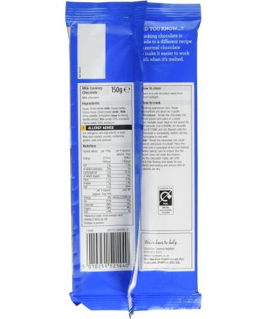 Morrisons Milk Cooking Chocolate 150g - Buy Online on GoSupps.com