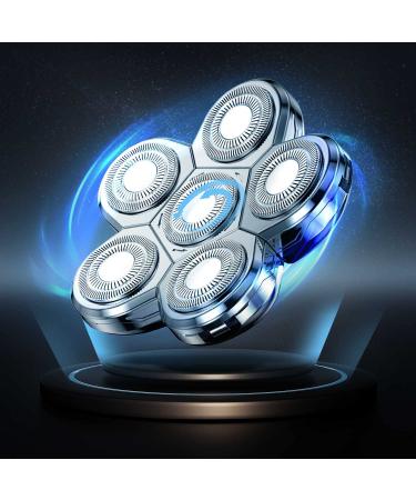 BABONIR 6D Floating Blades Head Shaver Replacement - Close Sharp Waterproof Design for Bald Men - Compatible with Most Electric Razors - Easy-to-Clean - Buy Online on GoSupps.com