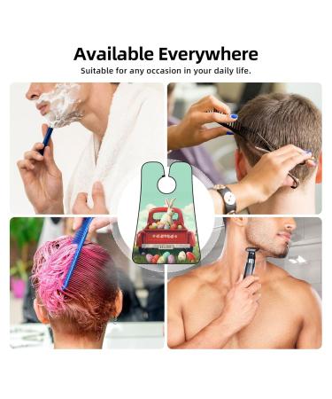 Easter Bunny Truck Shaving Bib | Waterproof Beard Apron | Perfect Gift for Dad | One Size Fits All - Buy Online on GoSupps.com