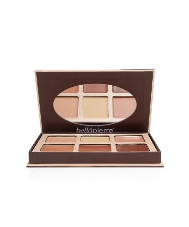 Bellapierre Contour & Highlighter Cream Makeup Palette | 6 Shades for All Skin Tones | Non-Toxic, Paraben-Free, Vegan & Cruelty-Free | Natural Glow - Buy Online on GoSupps.com