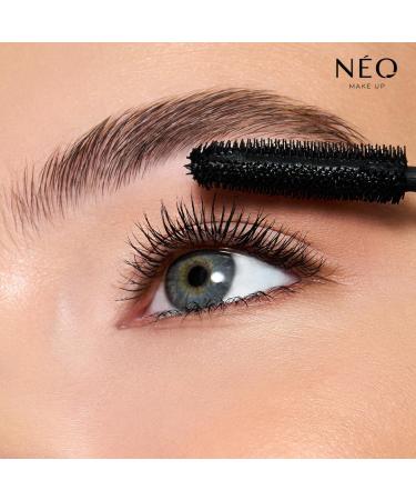 N O MAKE UP INTENSE SERUM HEV PROTECT MASCARA Eyelash mascara with HEV filter reflects blue light black 9 ml - Buy Online on GoSupps.com