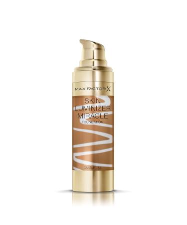 Max Factor Skin Luminizer Miracle Foundation No. 85 Caramel - 1 oz | Radiant Finish for All Skin Types - International Shipping Available - Buy Online on GoSupps.com