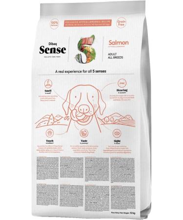 Dibaq Sense: Salmon and Turkey Croquettes for Dogs Special Puppies. 100% Natural and Grain Free. 2 kg - Buy Online on GoSupps.com